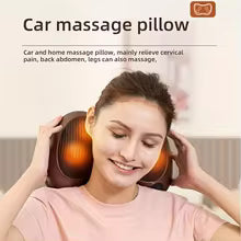 Coussin de Massage Chauffant Cou & Dos | مخدة الماساج بالسخونية للرقبة و الضهر